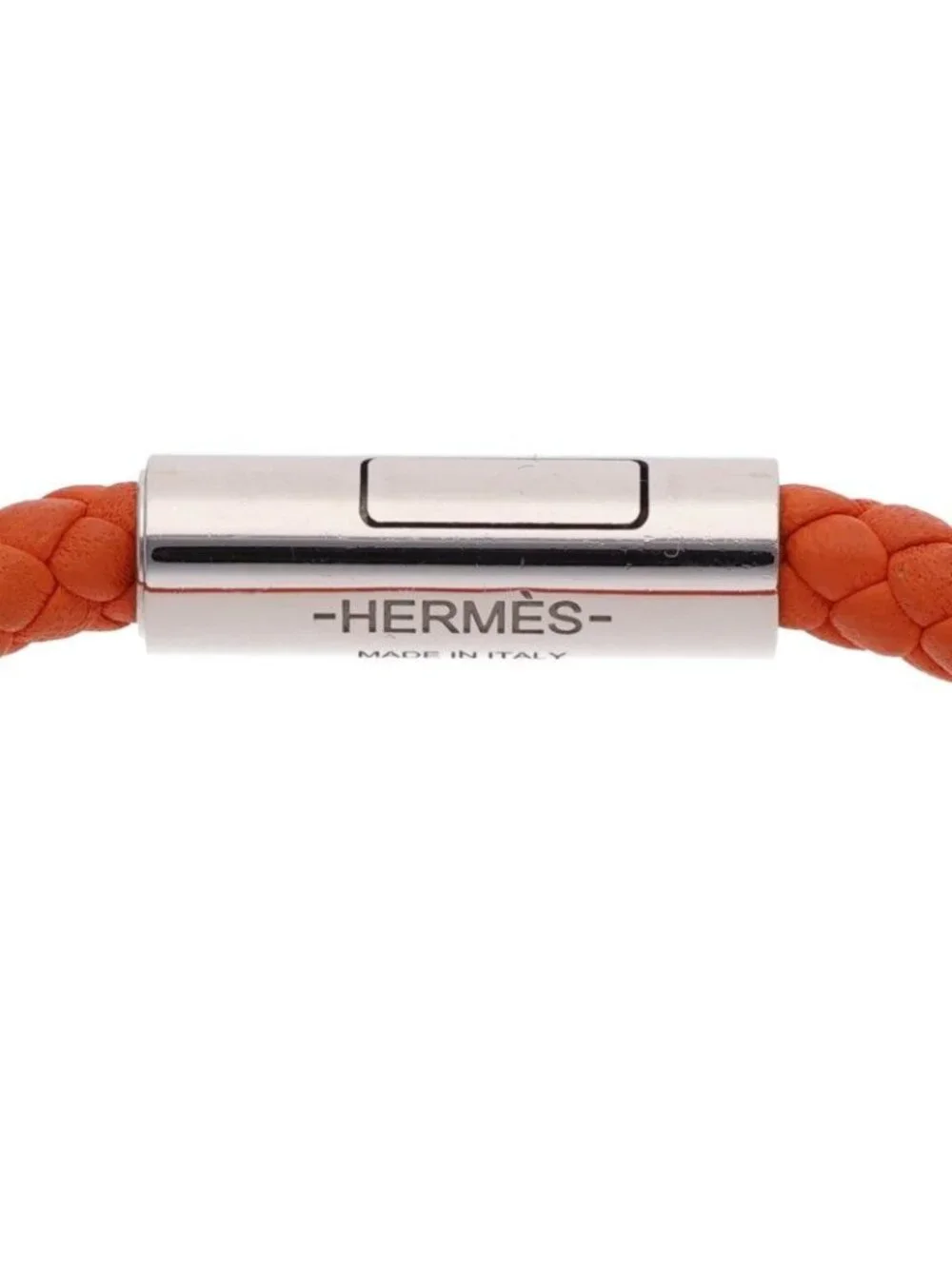Hermes Goliath Leather Braided Bracelet